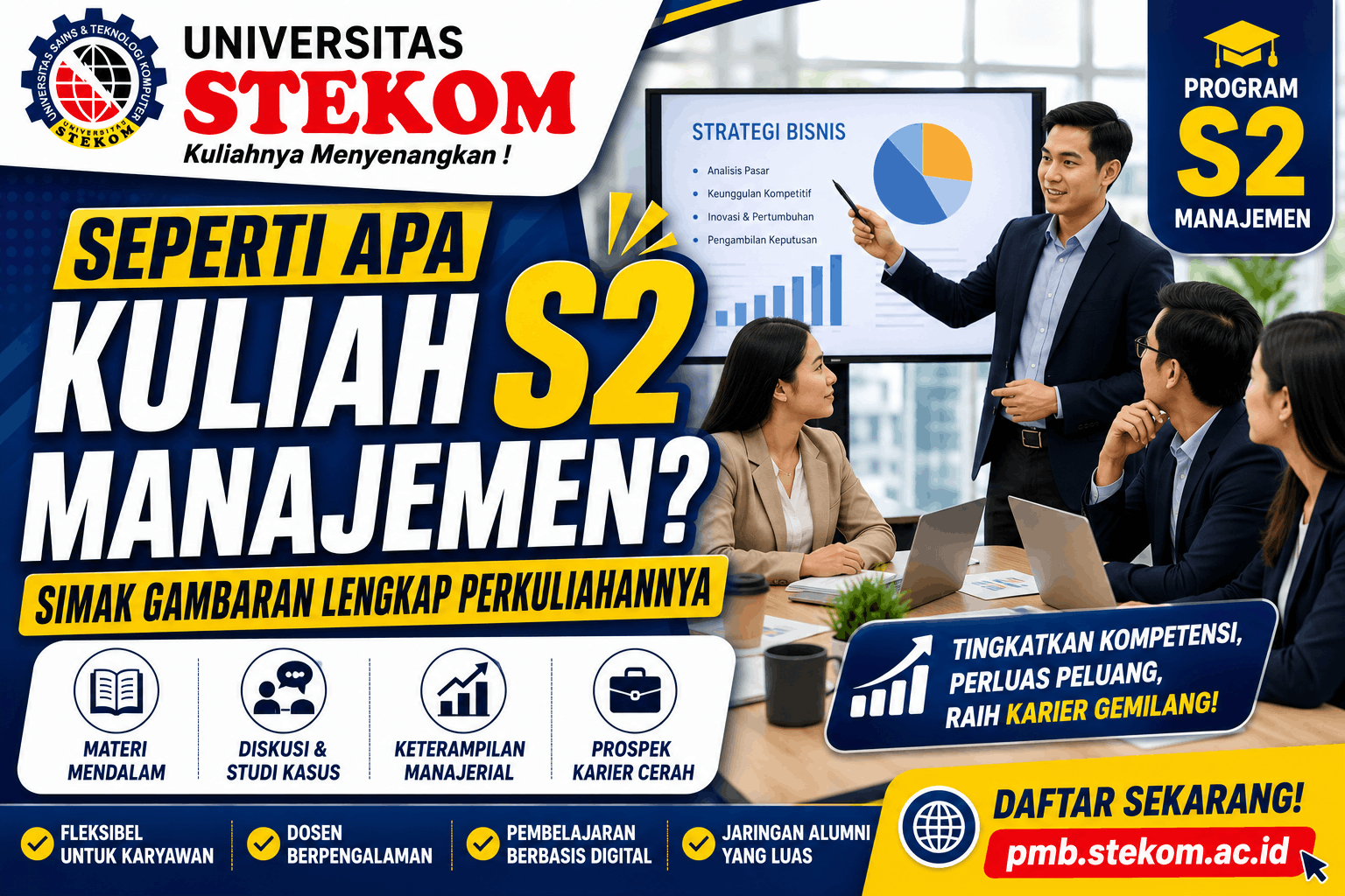 Bagaimana Kuliah S2 Manajemen? Ini Gambaran Perkuliahannya