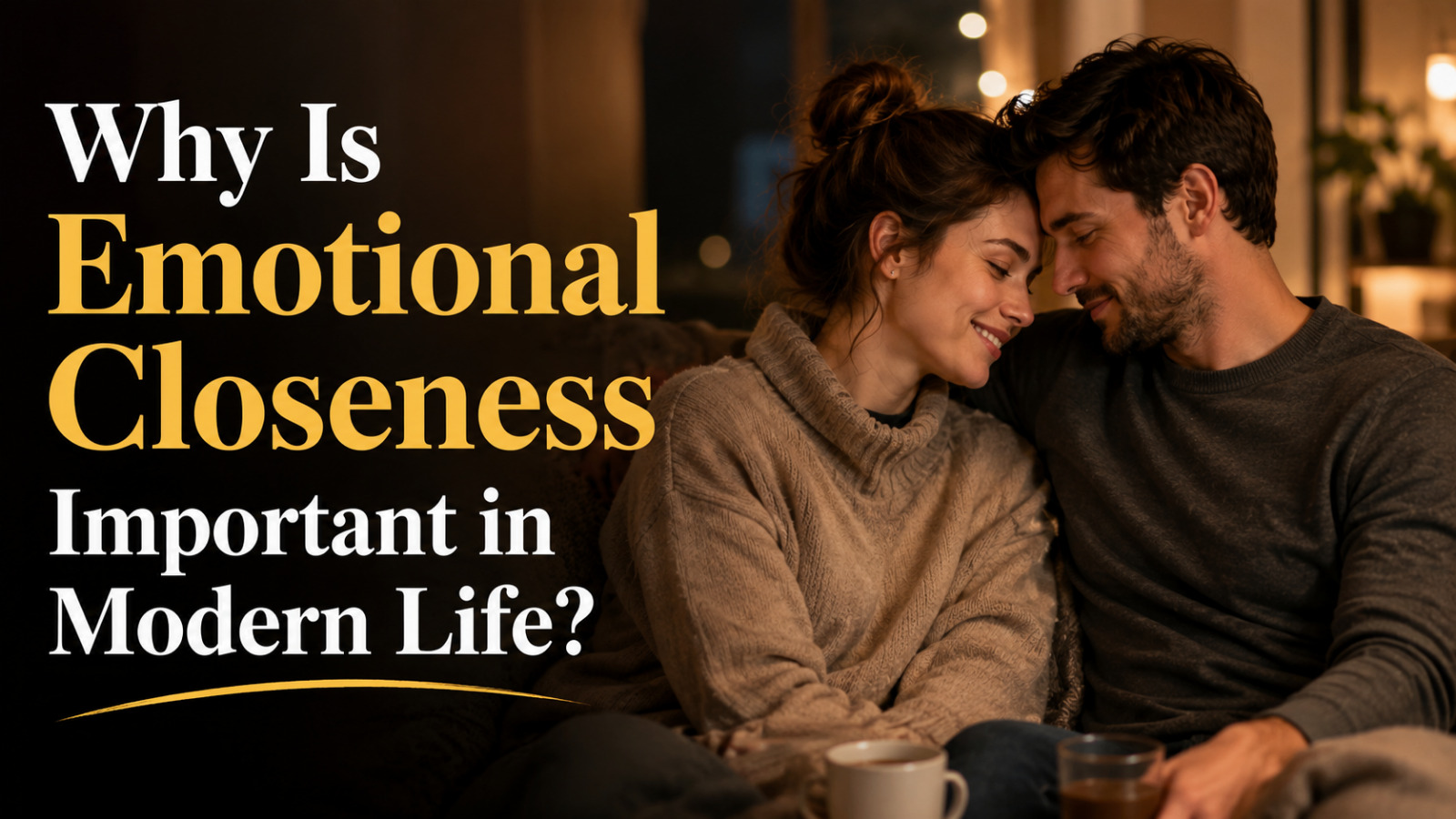 Why Is Emotional Closeness Important In Modern Life?
