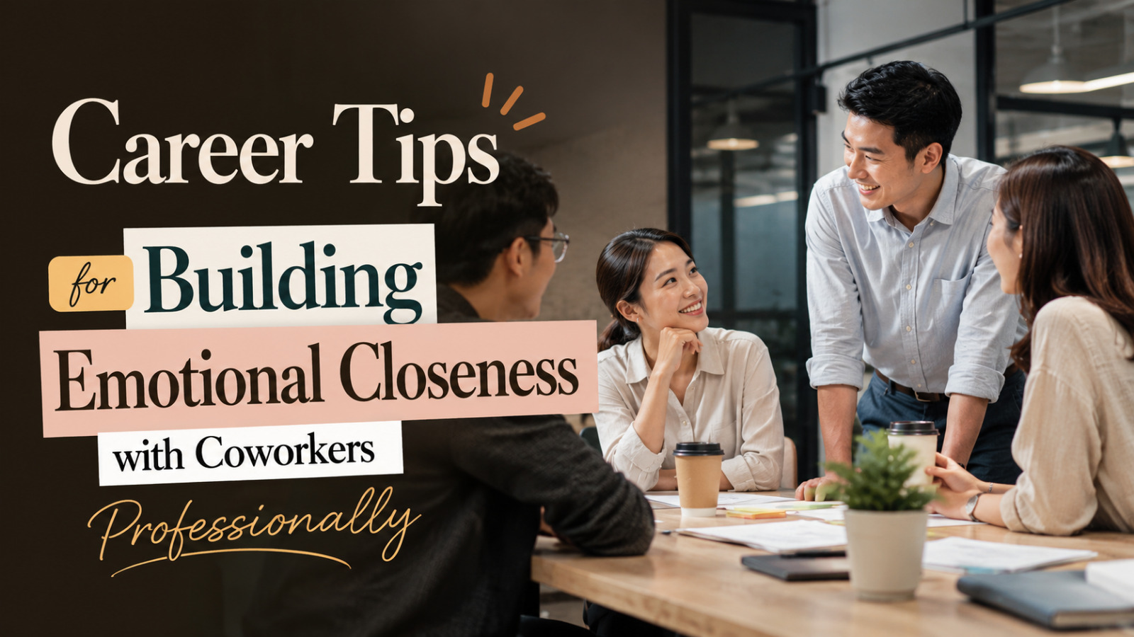 Career Tips For Building Emotional Closeness With Coworkers Professionally