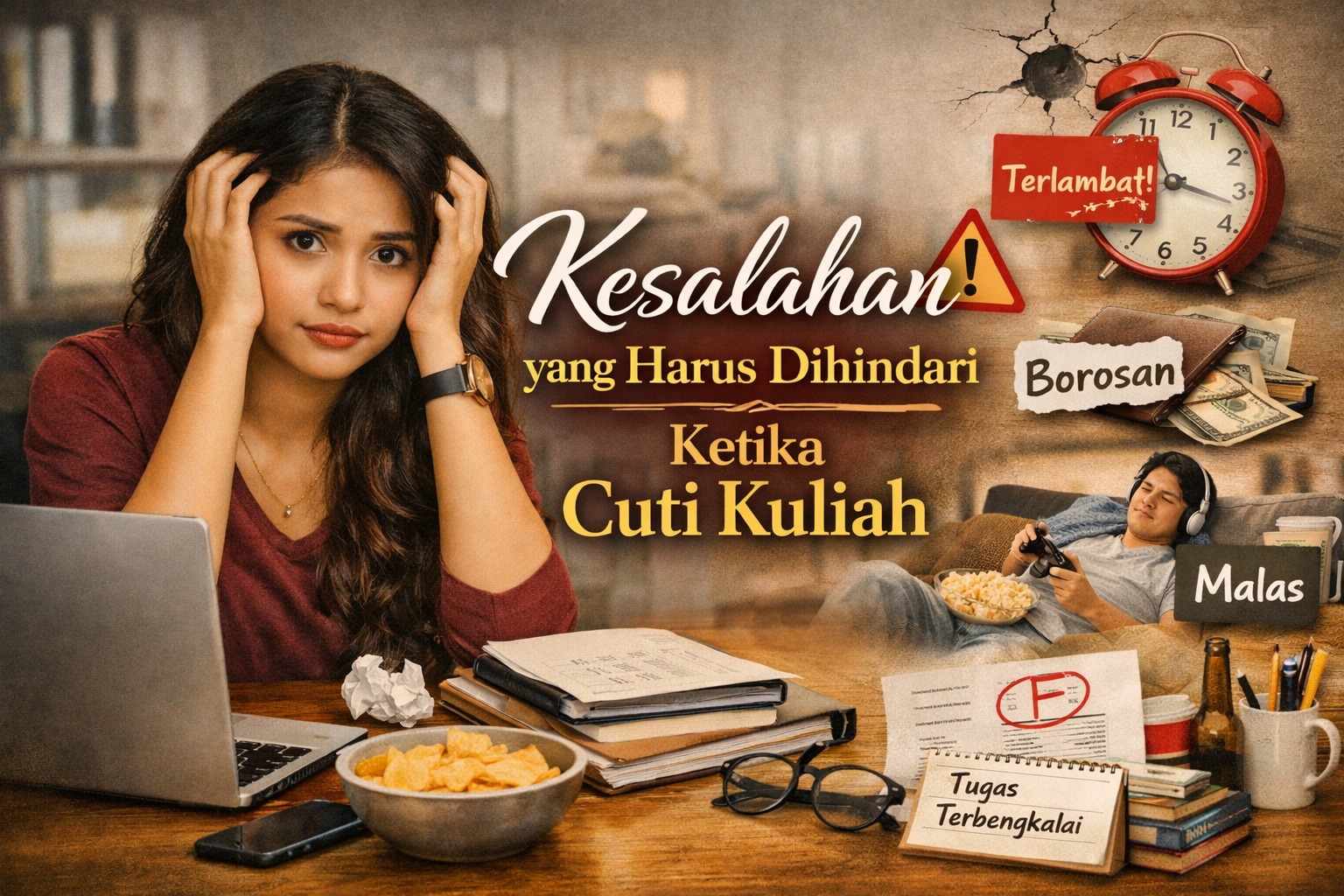 Kesalahan yang Harus Dihindari Ketika Cuti Kuliah