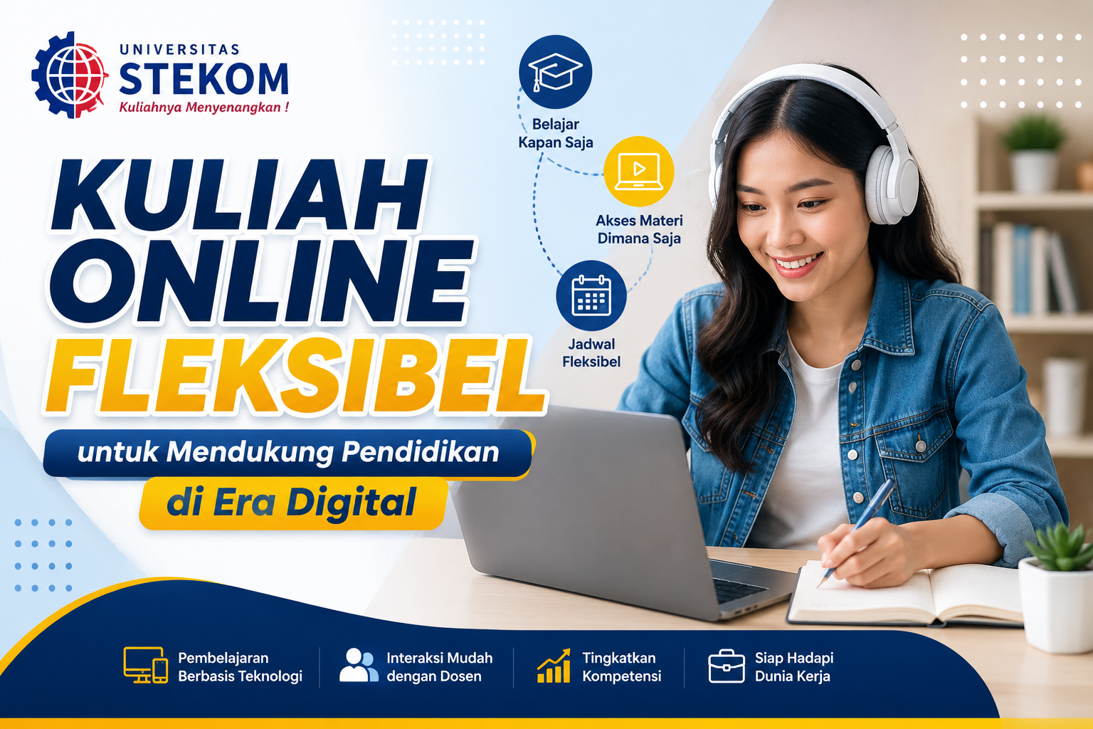 Kuliah Online Fleksibel untuk Mendukung Pendidikan di Era Digital