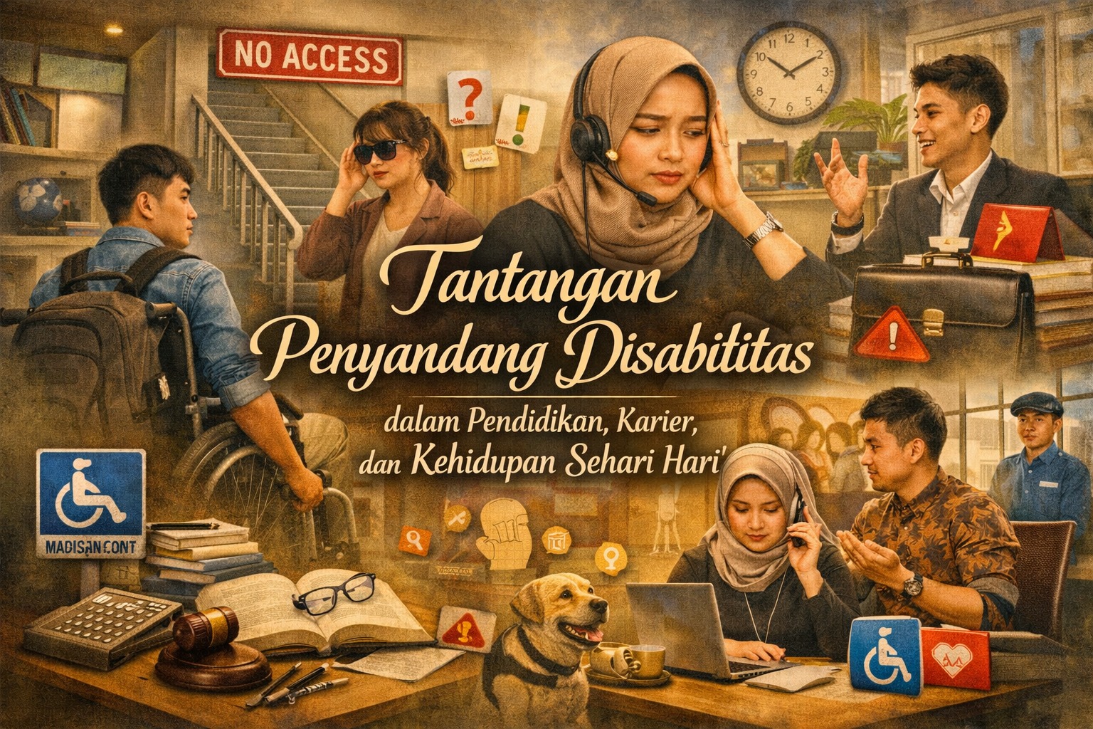 Tantangan Penyandang Disabilitas dalam Pendidikan Karier dan Kehidupan Sehari Hari