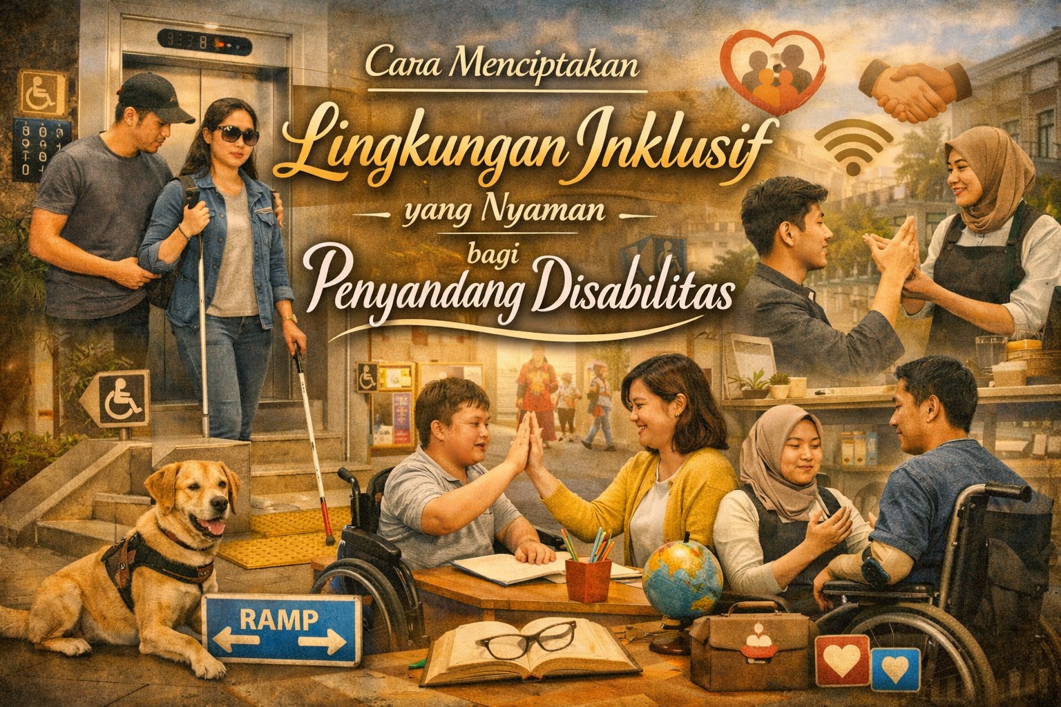 Cara Menciptakan Lingkungan Inklusif yang Nyaman bagi Penyandang Disabilitas