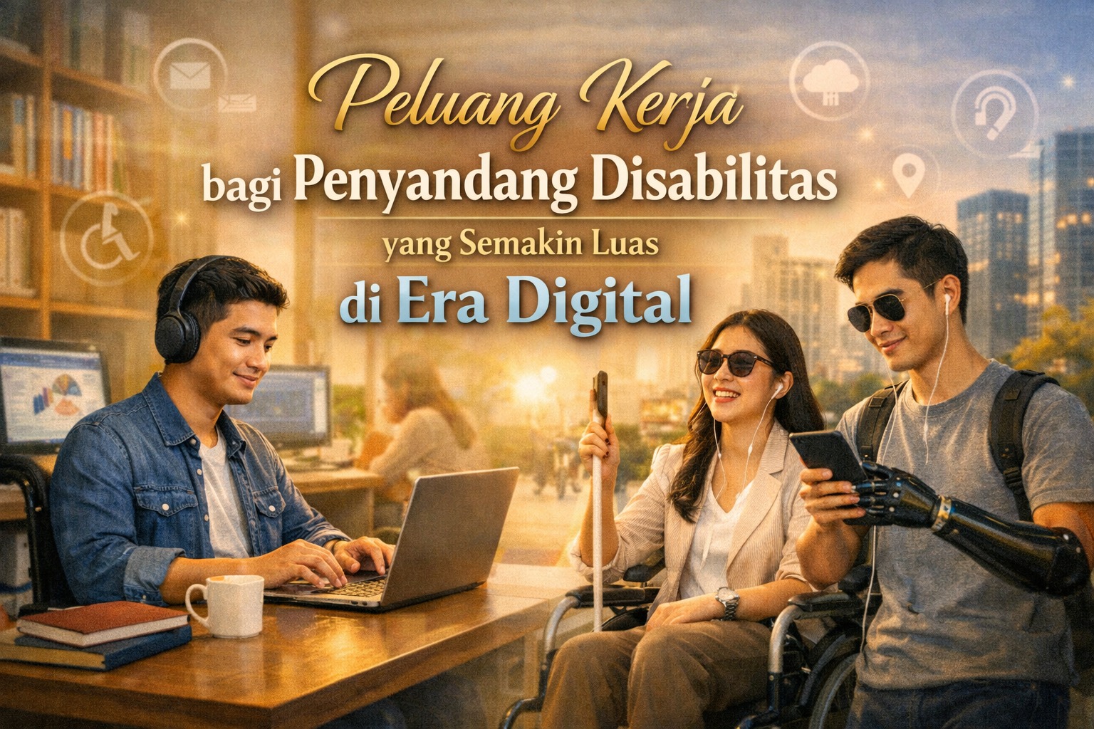 Peluang Kerja bagi Penyandang Disabilitas yang Semakin Luas di Era Digital