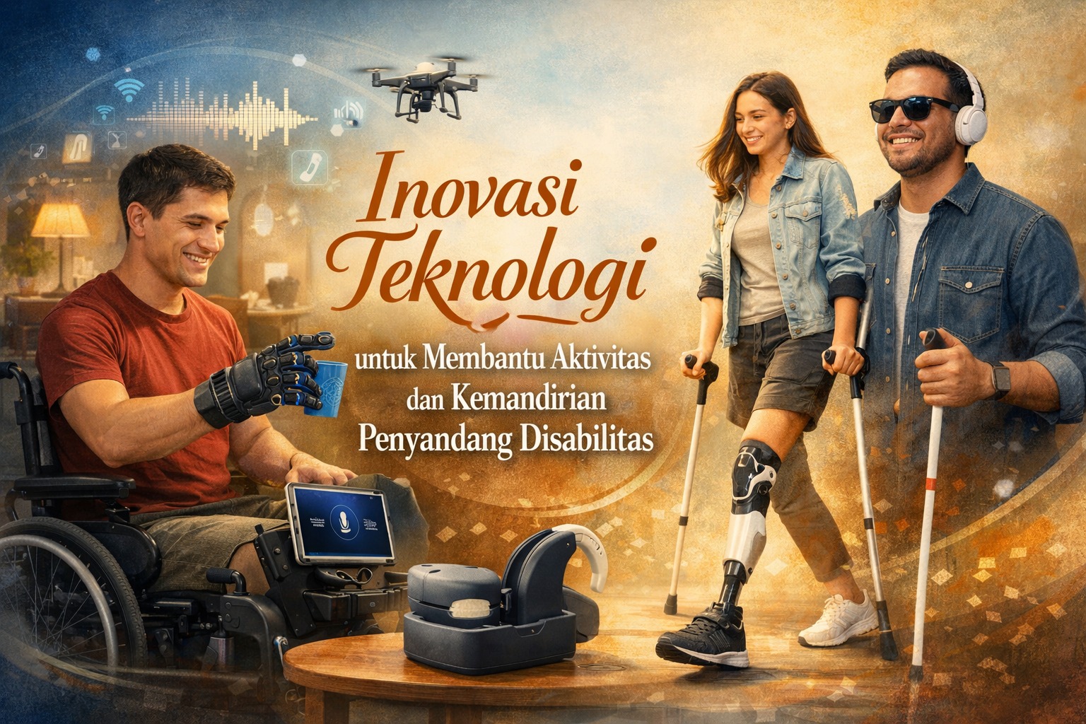 Inovasi Teknologi untuk Membantu Aktivitas dan Kemandirian Penyandang Disabilitas