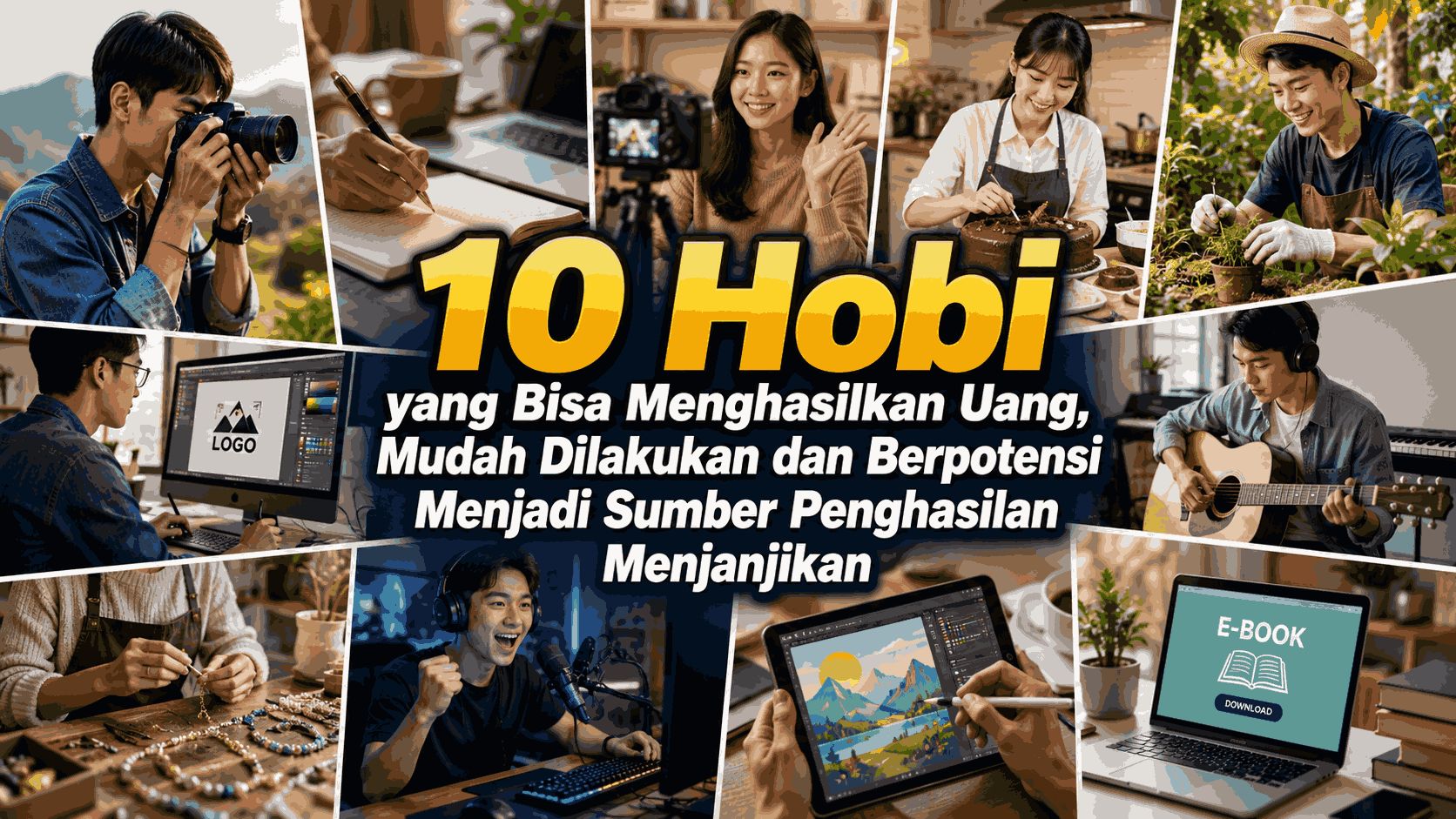 10 Hobi yang Bisa Menghasilkan Uang, Mudah Dilakukan dan Berpotensi Menjadi Sumber Penghasilan Menjanjikan