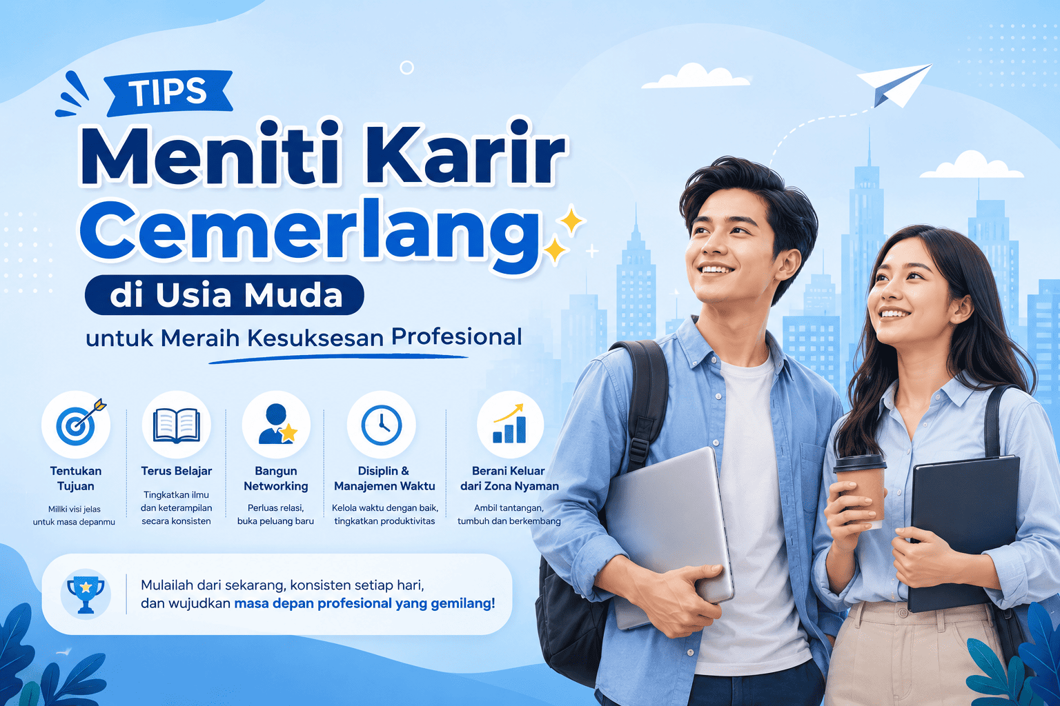 Tips Meniti Karir Cemerlang di Usia Muda untuk Meraih Kesuksesan Profesional