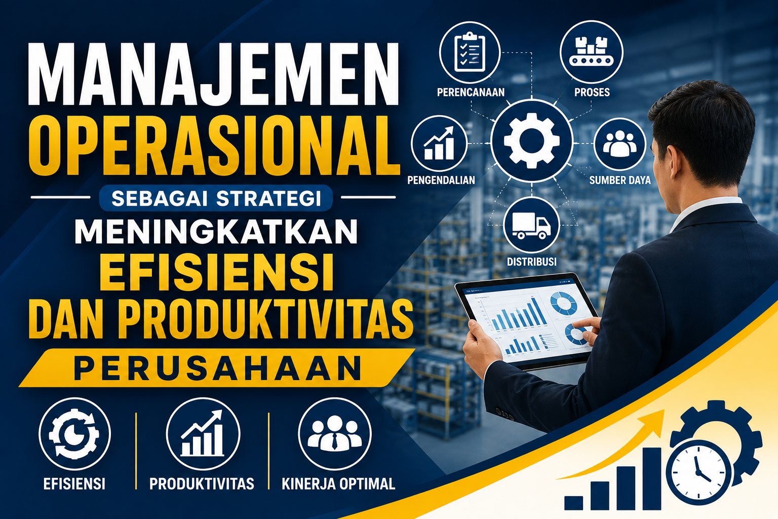 Manajemen Operasional sebagai Strategi Meningkatkan Efisiensi dan Produktivitas Perusahaan