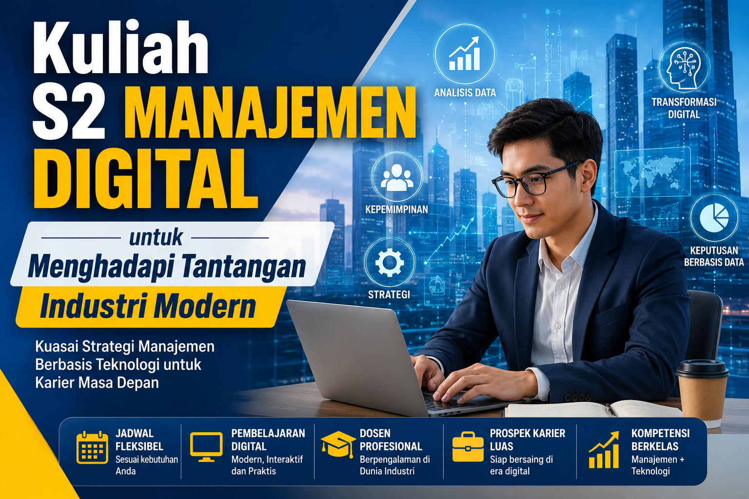 Kuliah S2 Manajemen Digital untuk Menghadapi Tantangan Industri Modern