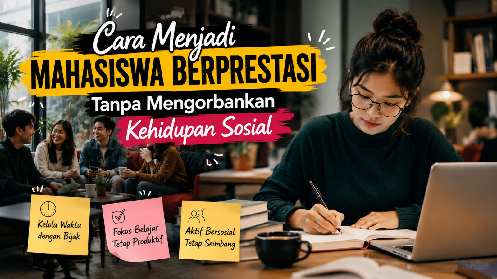 Cara Menjadi Mahasiswa Berprestasi Tanpa Mengorbankan Kehidupan Sosial