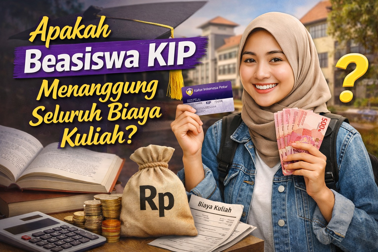 Apakah Beasiswa KIP Menanggung Seluruh Biaya Kuliah?