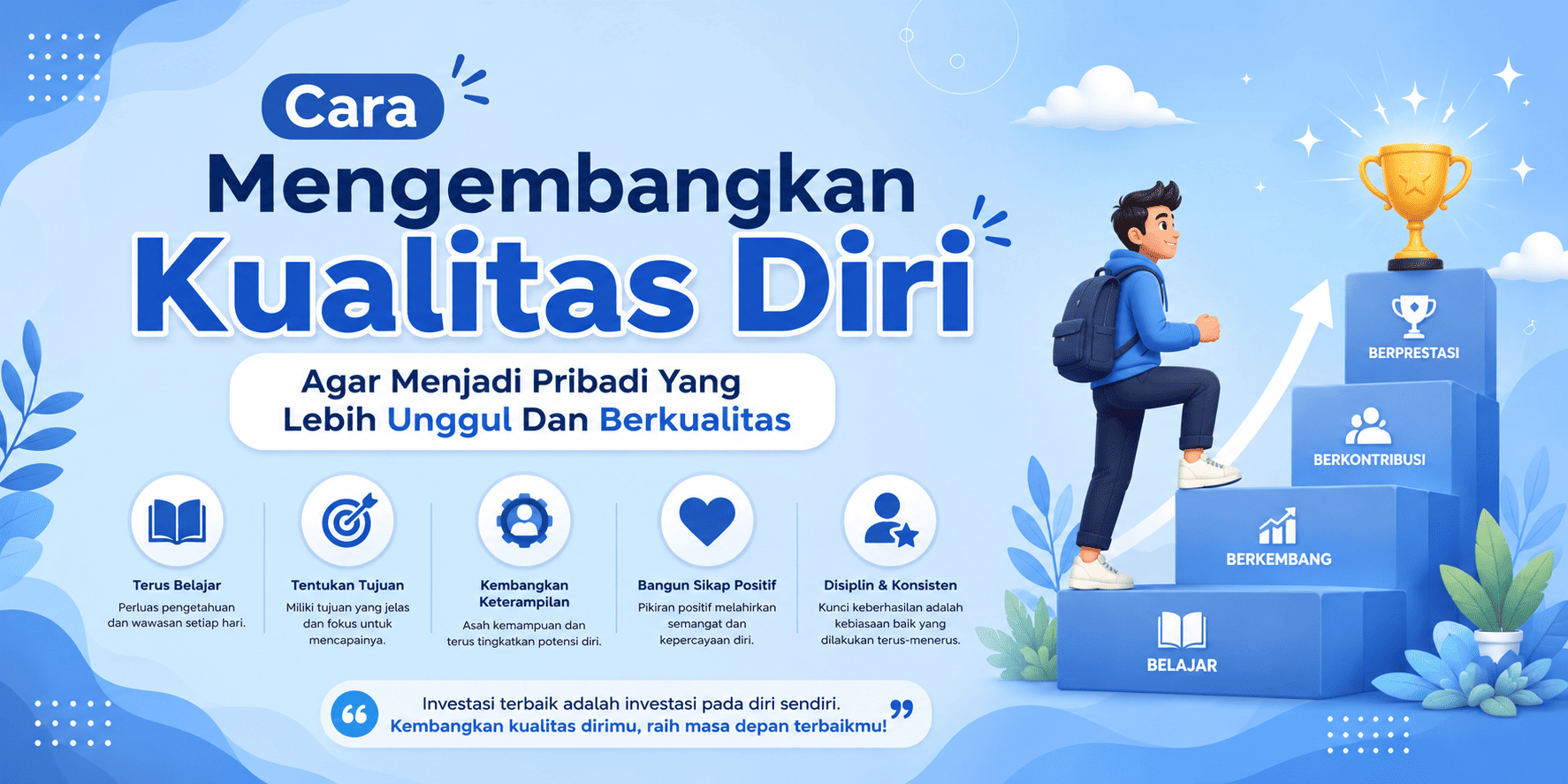 Cara Mengembangkan Kualitas Diri Agar Menjadi Pribadi Yang Lebih Unggul Dan Berkualitas