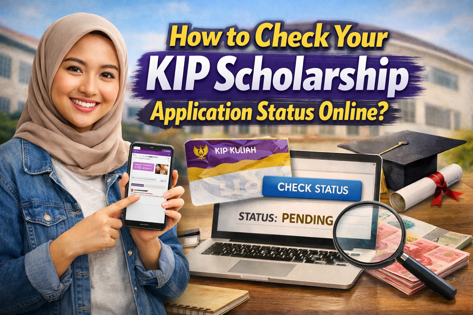 How to Check Your KIP Scholarship Application Status Online?