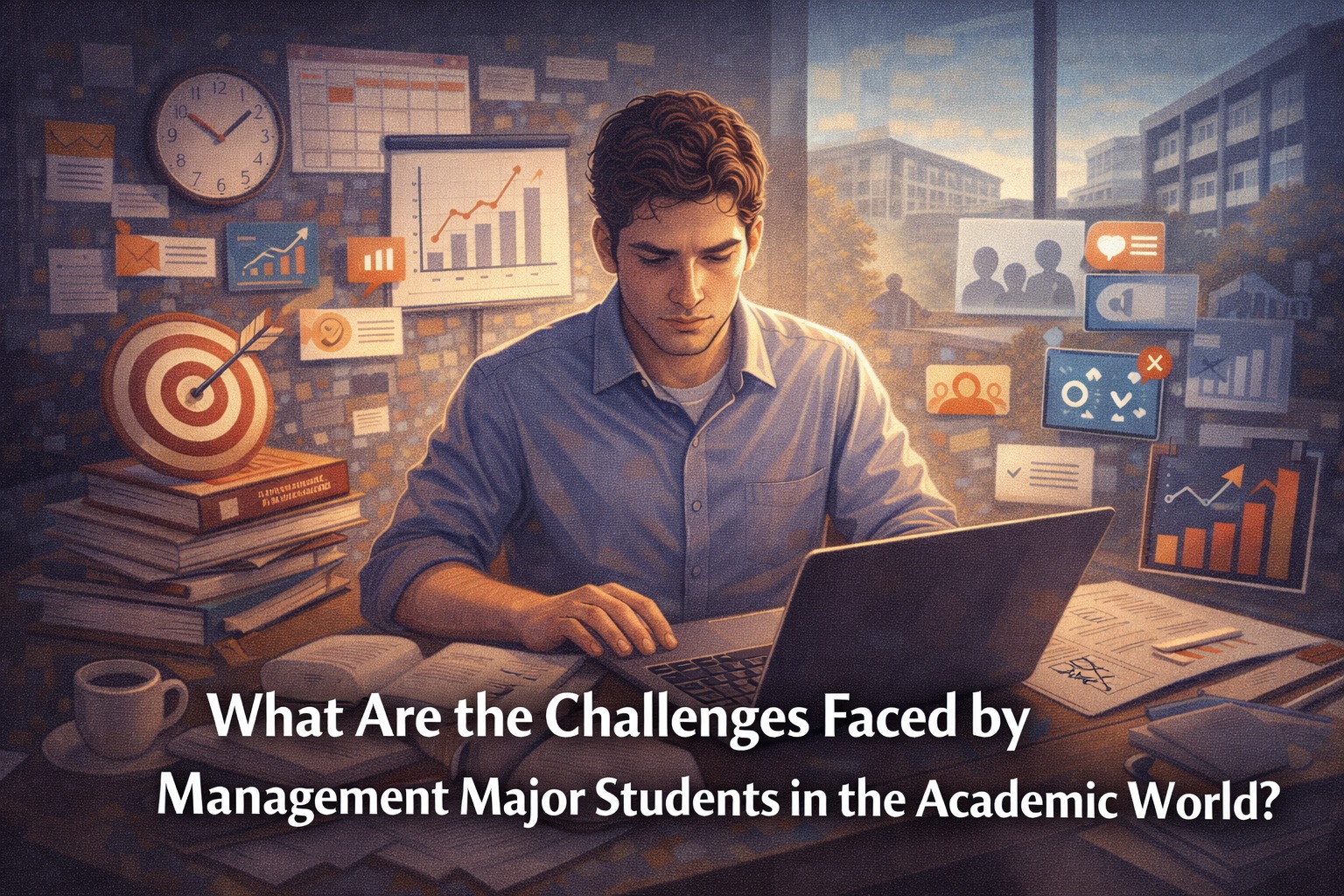 What Are the Challenges Faced by Management Major Students in the Academic World?