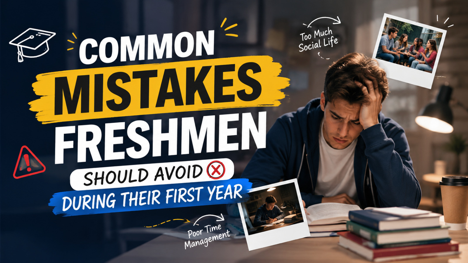 Common Mistakes Freshmen Should Avoid During Their First Year