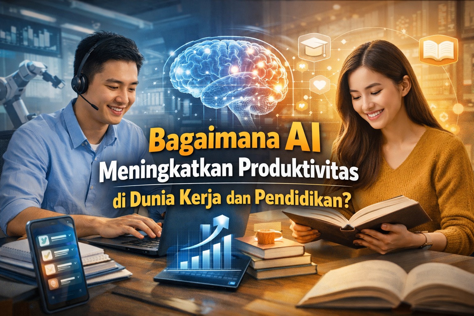 Bagaimana AI Membantu Meningkatkan Produktivitas di Dunia Kerja dan Pendidikan?