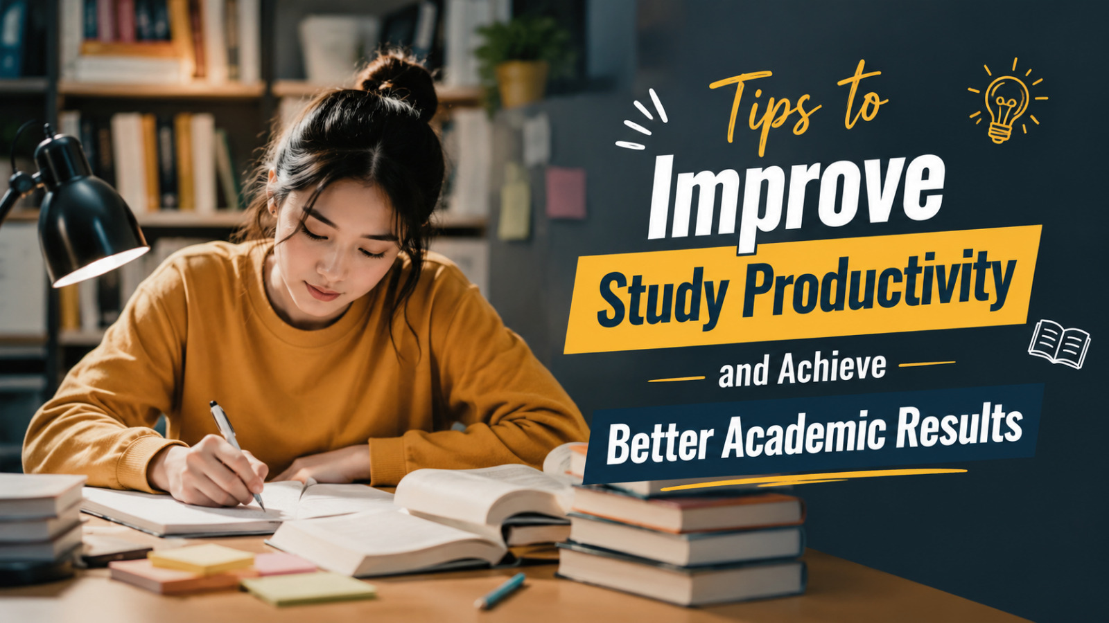 Tips To Improve Study Productivity And Achieve Better Academic Results