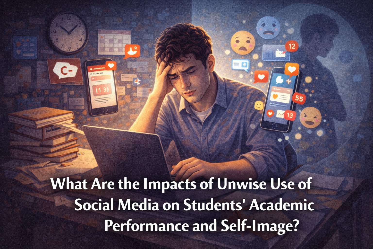What Are the Impacts of Unwise Use of Social Media on Students' Academic Performance and Self-Image?