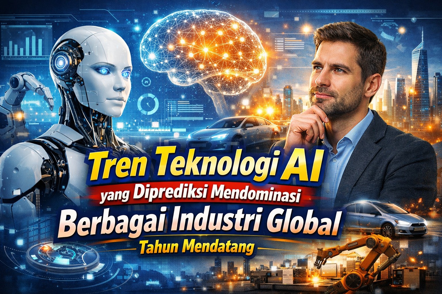 Tren Teknologi AI yang Diprediksi Mendominasi Berbagai Industri Global Tahun Mendatang