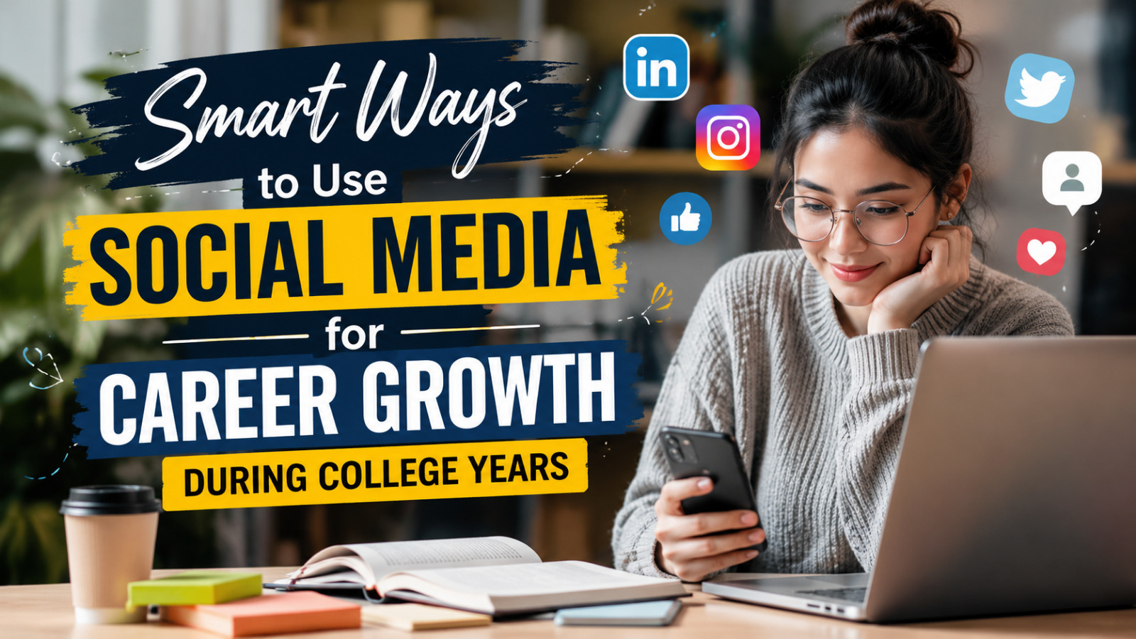 Smart Ways To Use Social Media For Career Growth During College Years