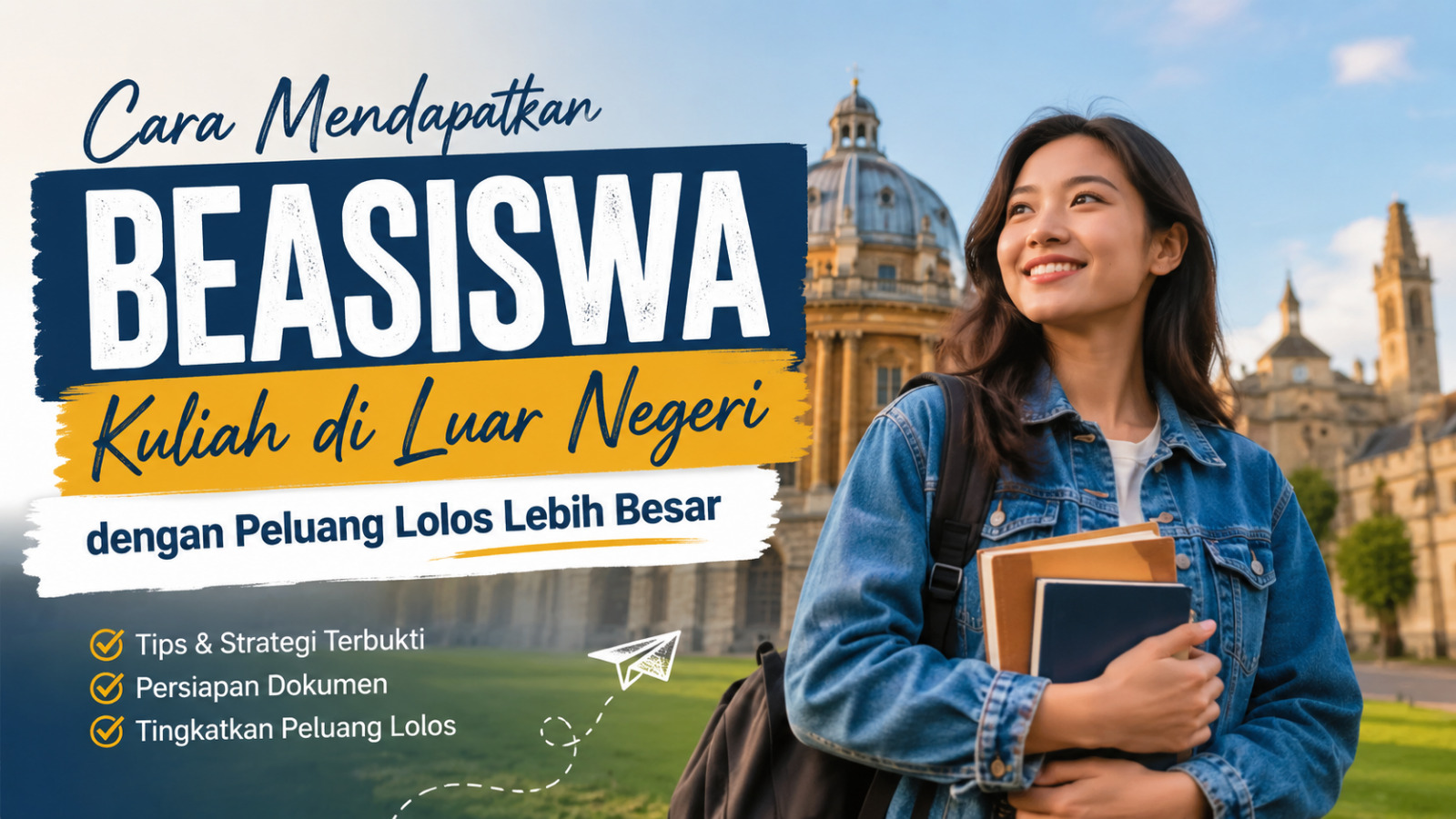 Cara Mendapatkan Beasiswa Kuliah Di Luar Negeri Dengan Peluang Lolos Lebih Besar