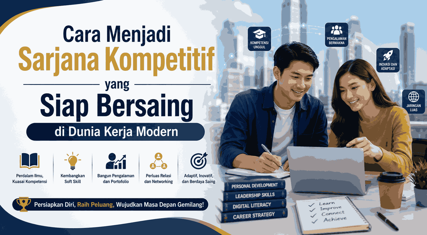 Cara Menjadi Sarjana Kompetitif yang Siap Bersaing di Dunia Kerja Modern