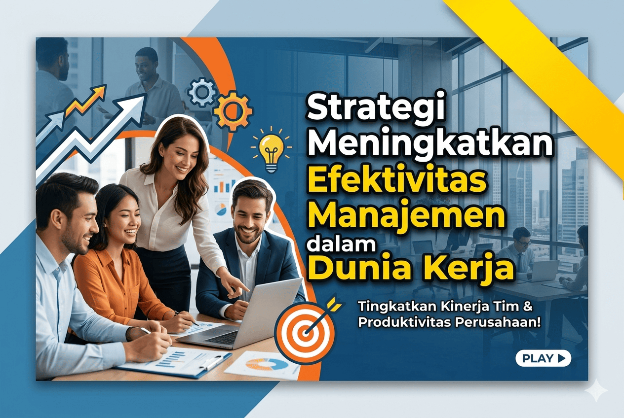 Strategi Meningkatkan Efektivitas Manajemen dalam Dunia Kerja