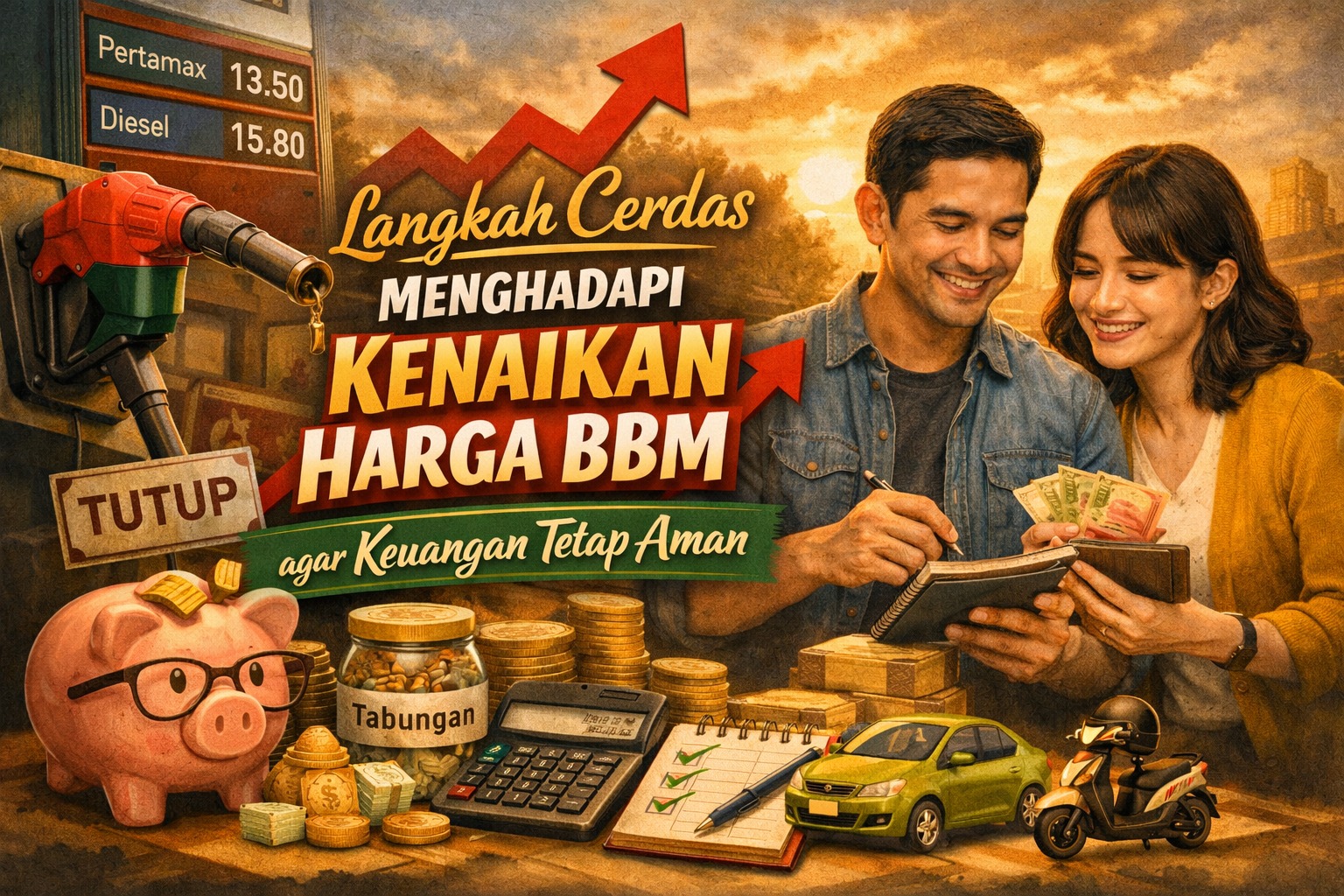 Langkah Cerdas Menghadapi Kenaikan Harga BBM agar Keuangan Tetap Aman