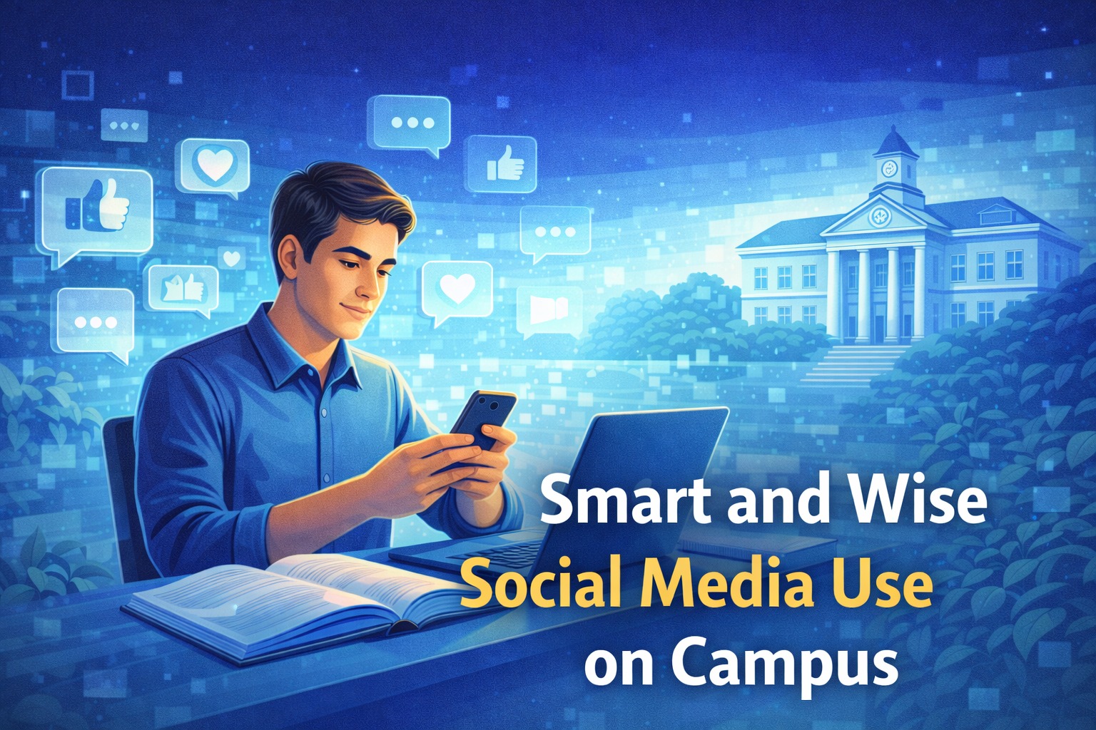 Smart and Wise Social Media Use on Campus: Simple Ways to Protect Your Reputation and Stay Focused on Learning