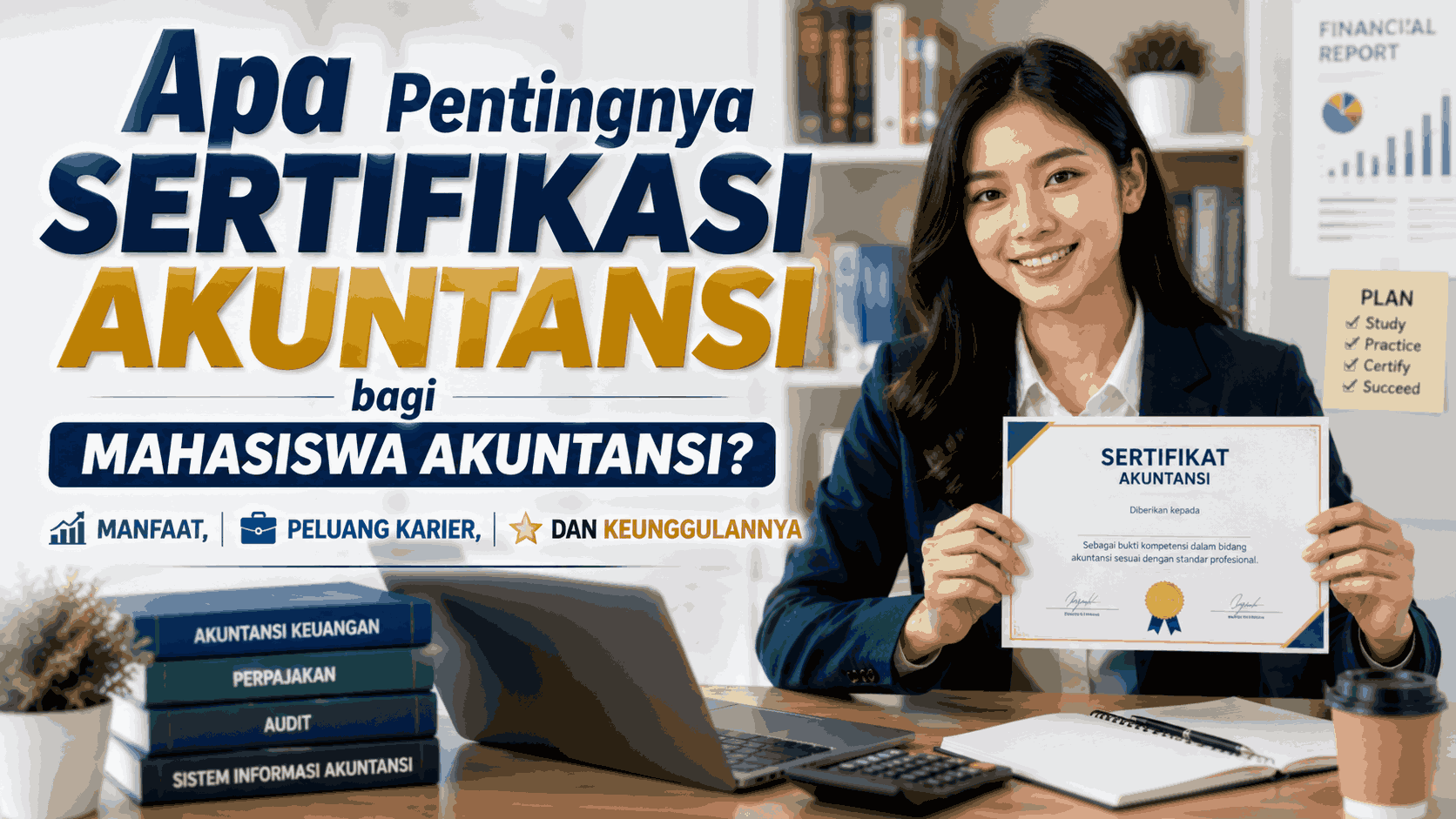 Apa Pentingnya Sertifikasi Akuntansi bagi Mahasiswa Akuntansi? Manfaat, Peluang Karier, dan Keunggulannya