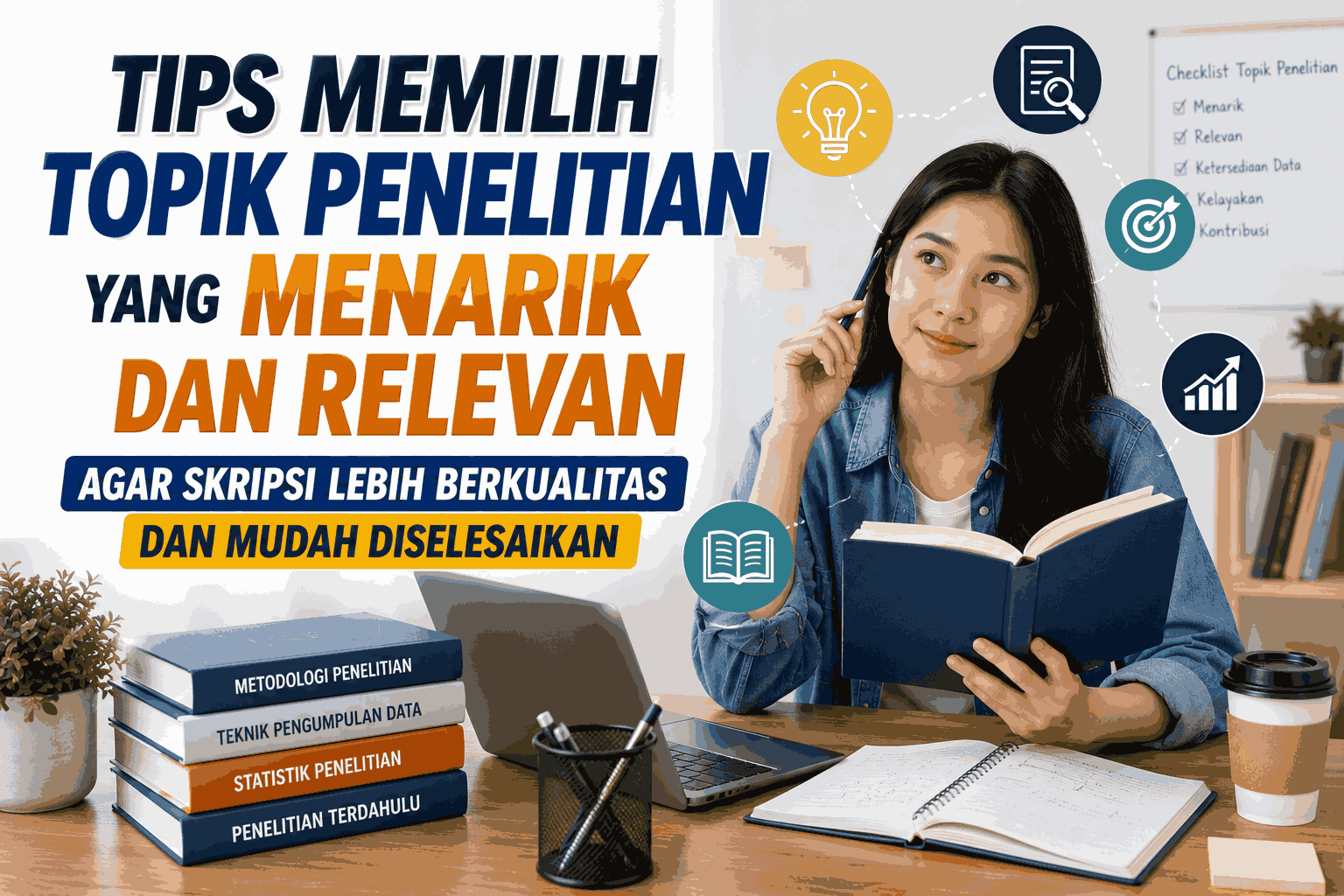 Tips Memilih Topik Penelitian yang Menarik dan Relevan agar Skripsi Lebih Berkualitas dan Mudah Diselesaikan