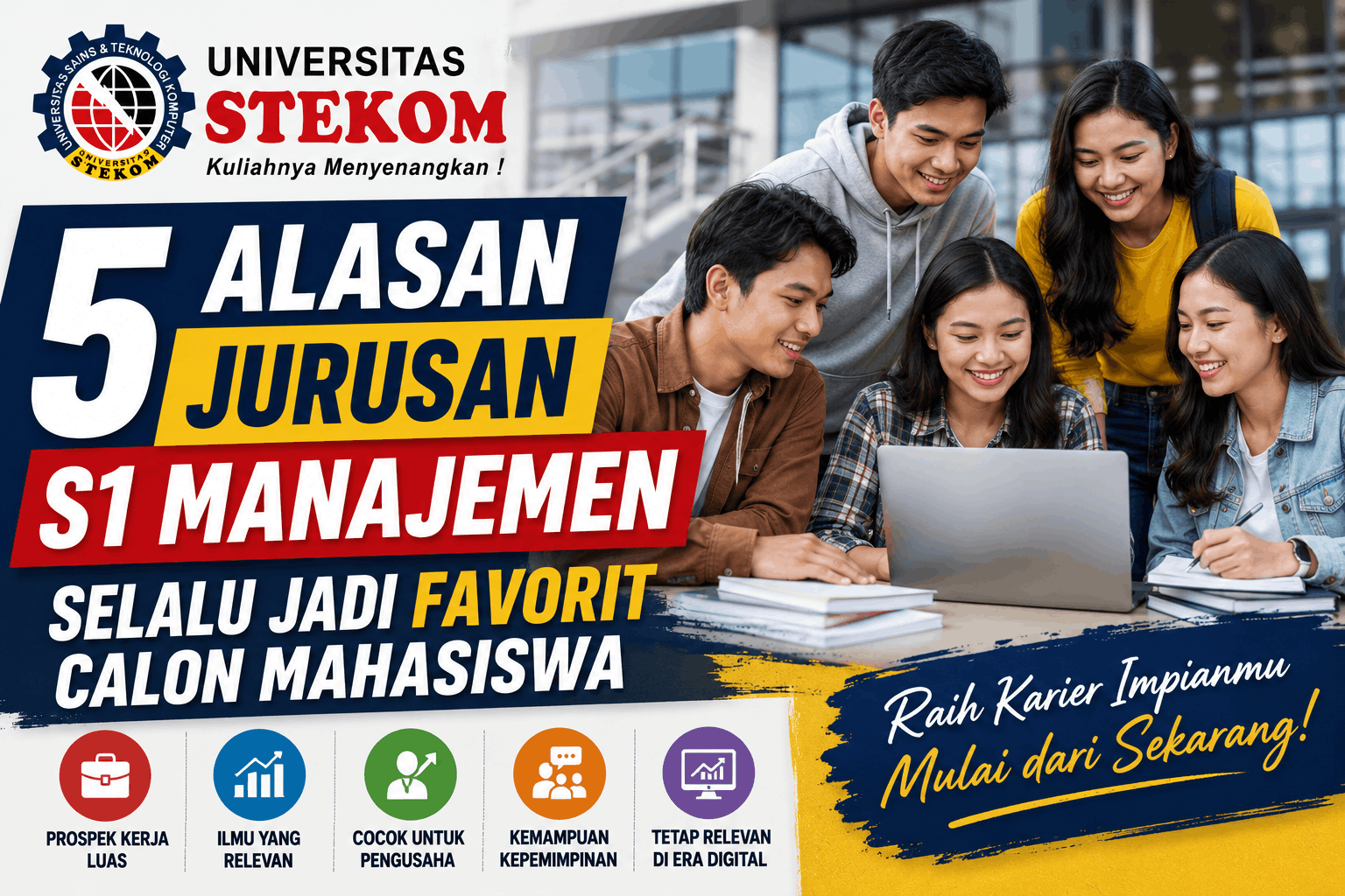 5 Alasan Jurusan S1 Manajemen Selalu Jadi Favorit Calon Mahasiswa