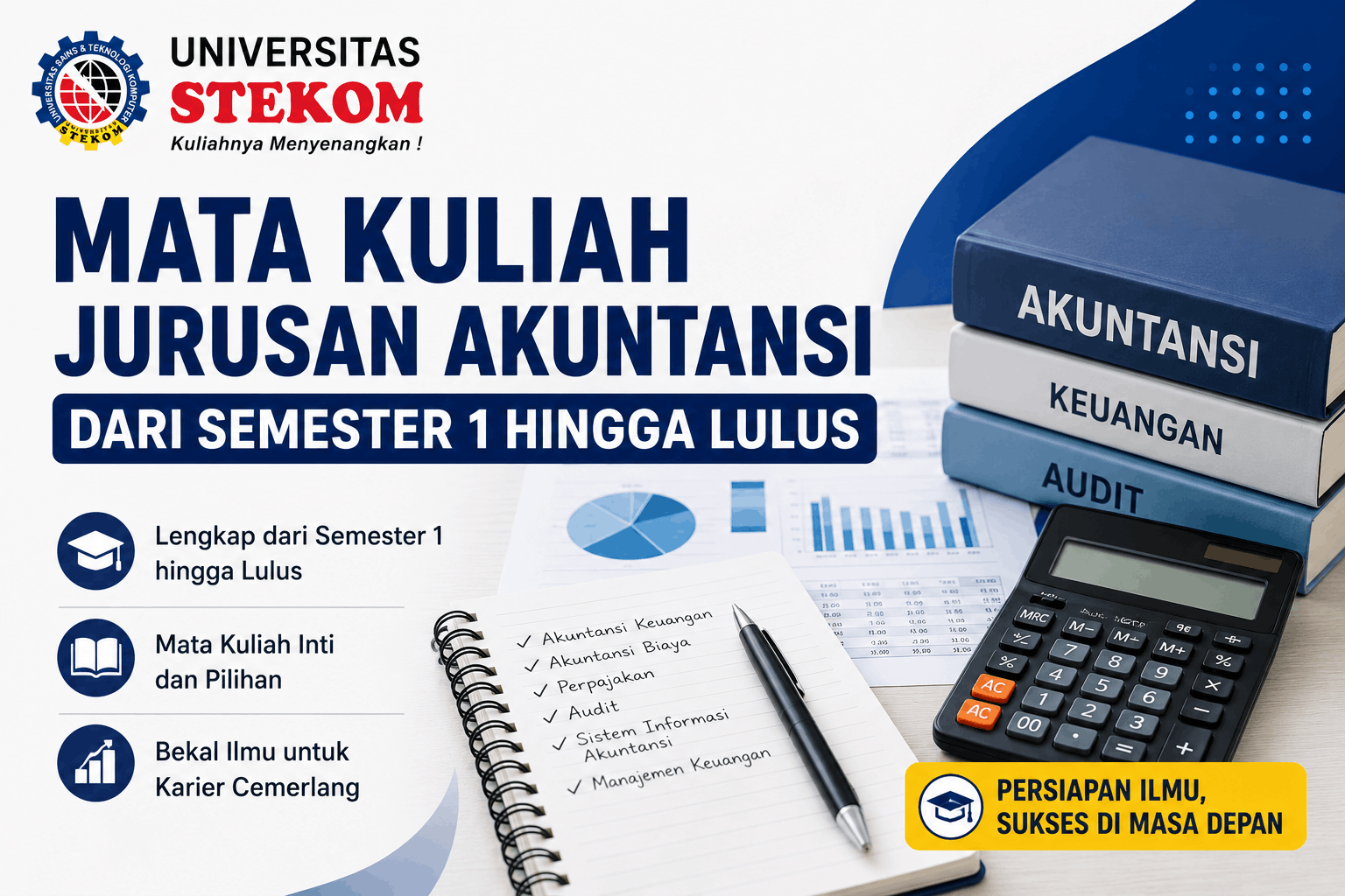 Mata Kuliah Jurusan Akuntansi dari Semester 1 hingga Lulus