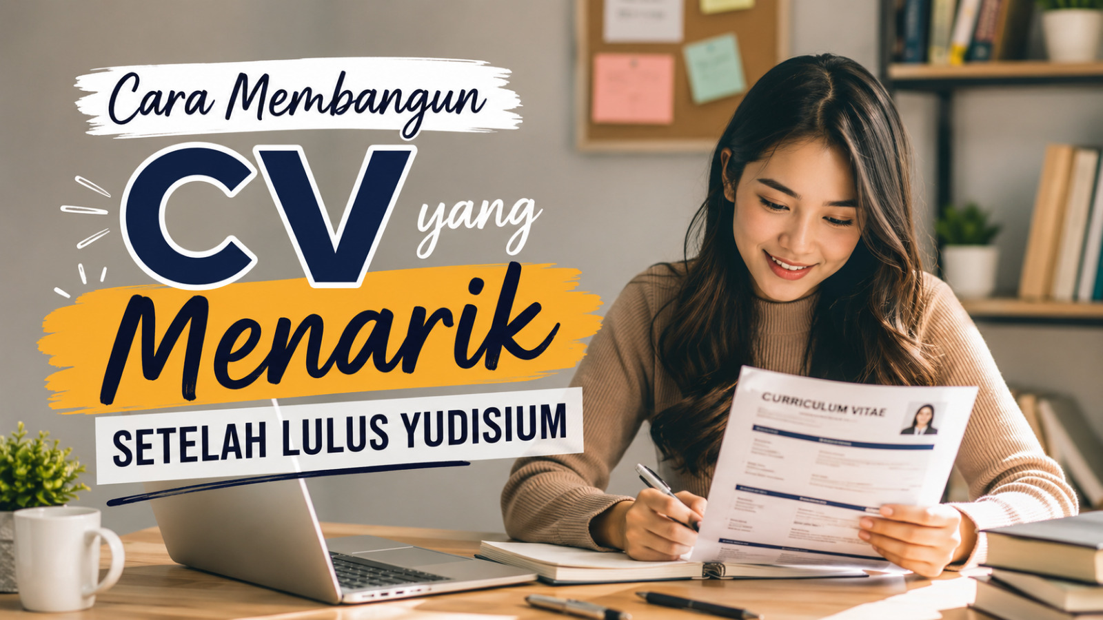 Cara Membangun CV Yang Menarik Setelah Lulus Yudisium