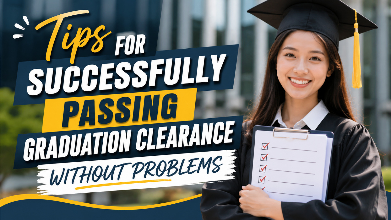 Tips For Successfully Passing Graduation Clearance Without Problems
