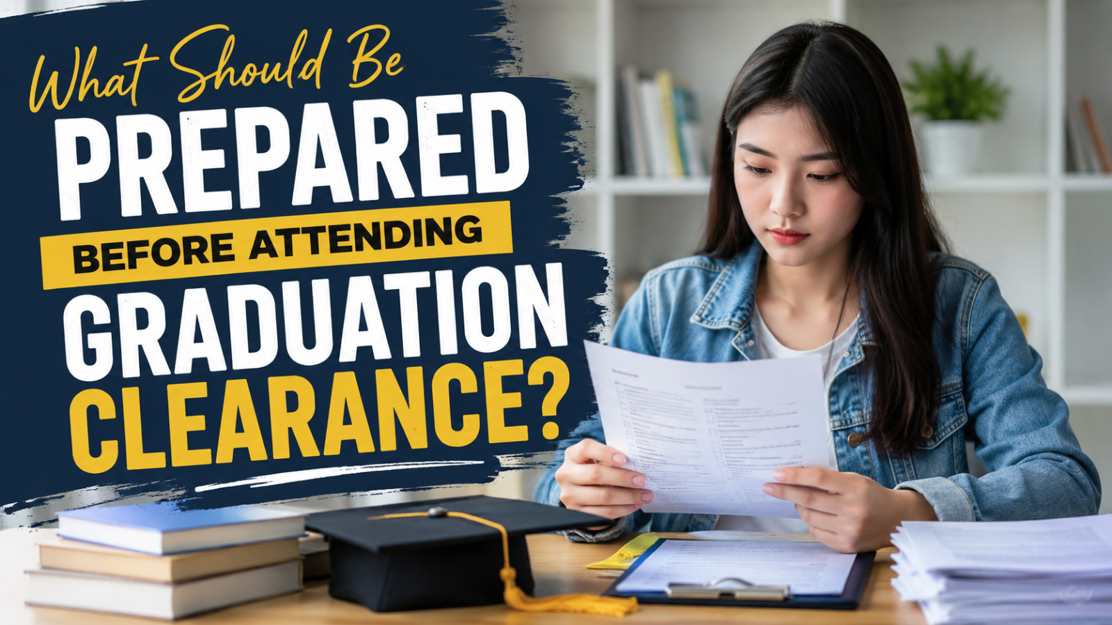 What Should Be Prepared Before Attending Graduation Clearance?