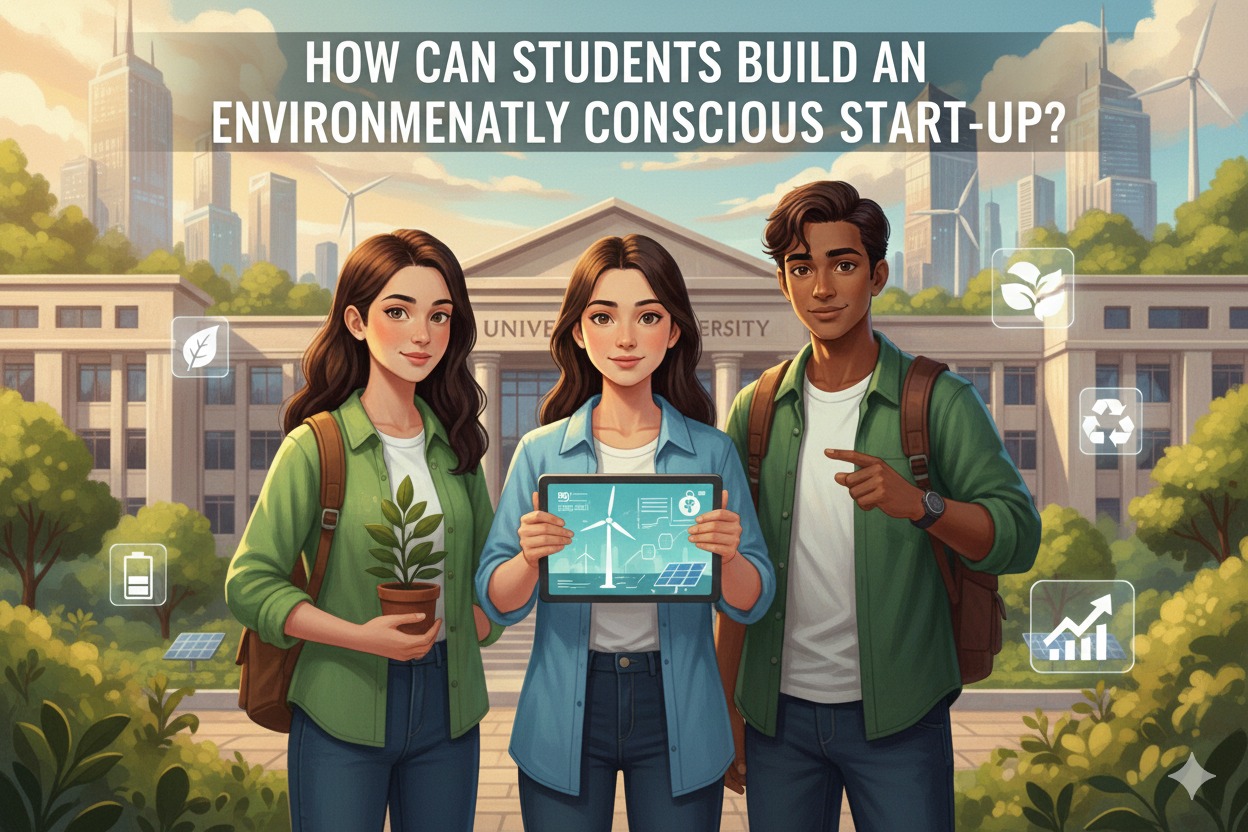 How Can Students Build an Environmentally Conscious Start-Up?