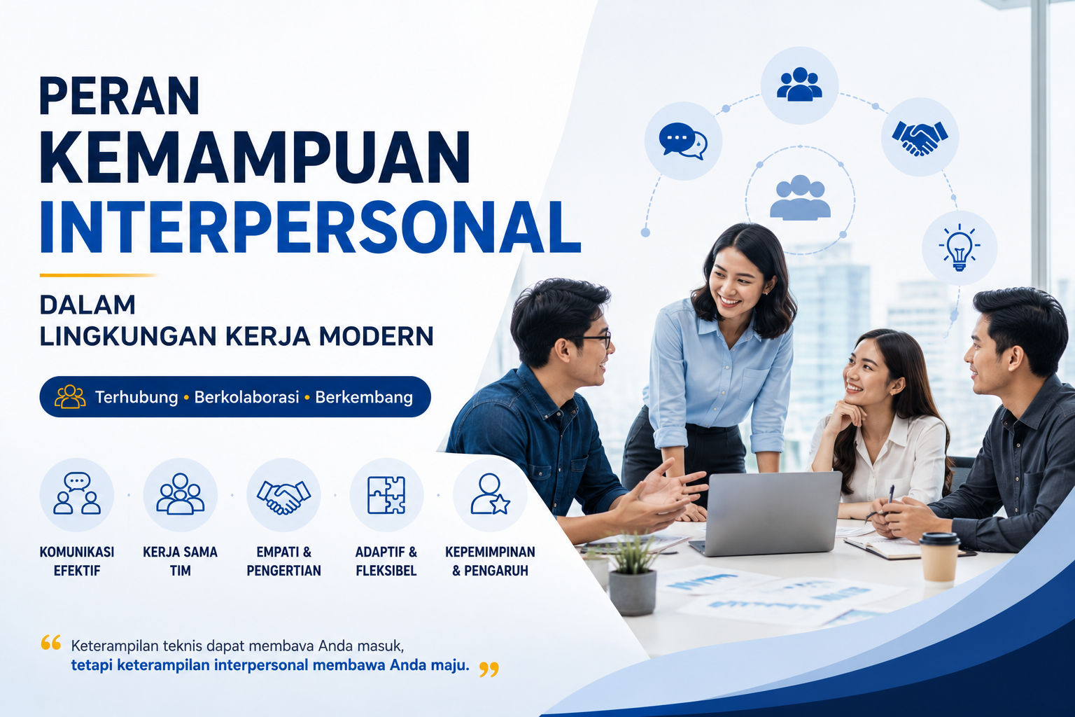 Peran Kemampuan Interpersonal dalam Lingkungan Kerja Modern