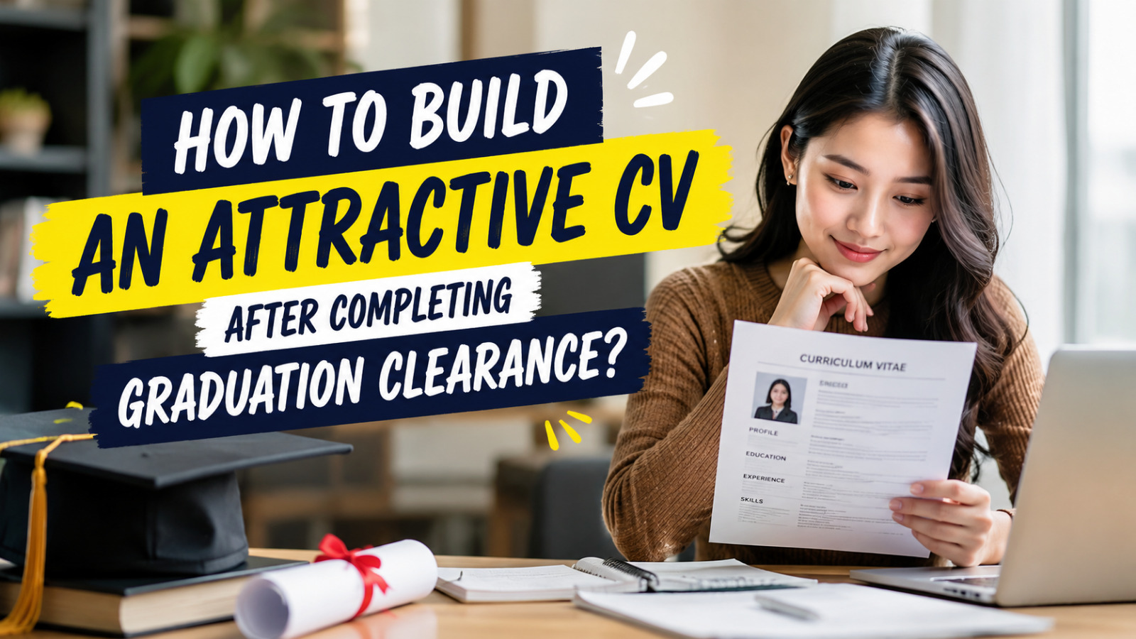 How To Build An Attractive CV After Completing Graduation Clearance?