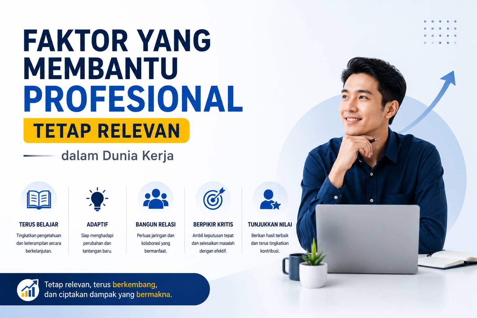 Faktor yang Membantu Profesional Tetap Relevan dalam Dunia Kerja