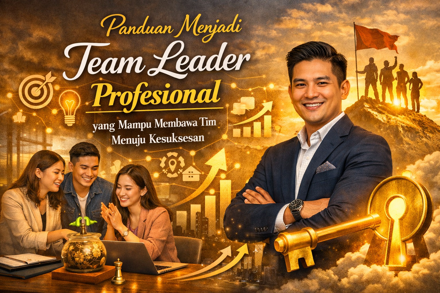 Panduan Menjadi Team Leader Profesional yang Mampu Membawa Tim Menuju Kesuksesan 