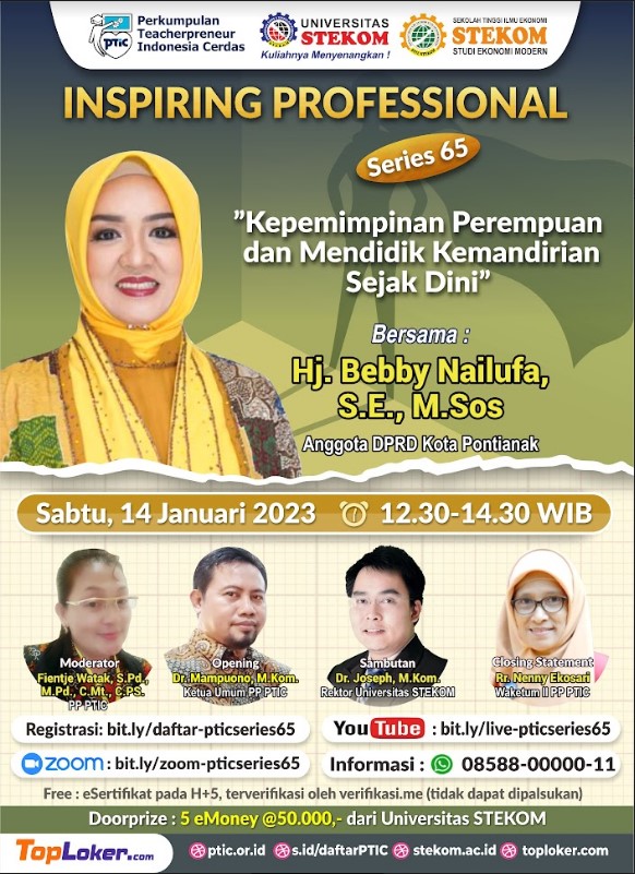 INSPIRING PROFESSIONAL Kepemimpinan Perempuan dan Mendidik Kemandirian Sejak Dini