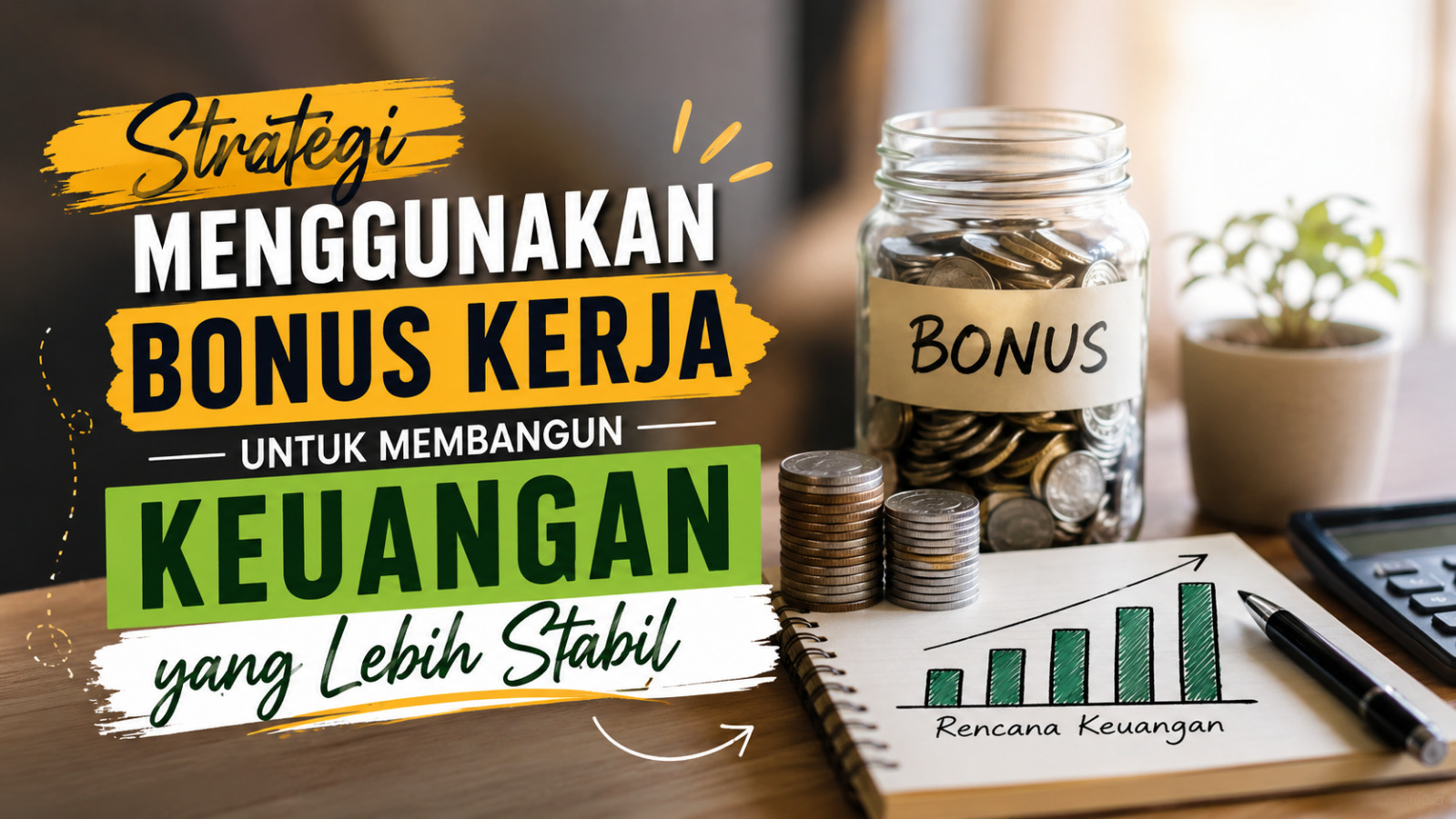 Strategi Menggunakan Bonus Kerja Untuk Membangun Keuangan Yang Lebih Stabil
