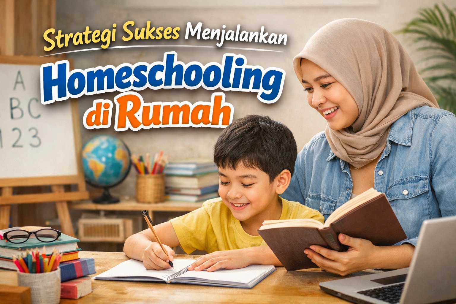 Strategi Sukses Menjalankan Homeschooling di Rumah