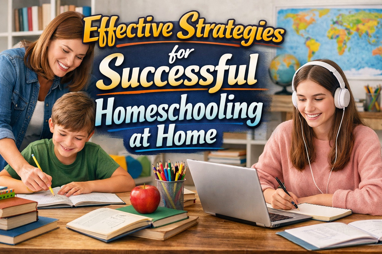 Effective Strategies for Successful Homeschooling at Home