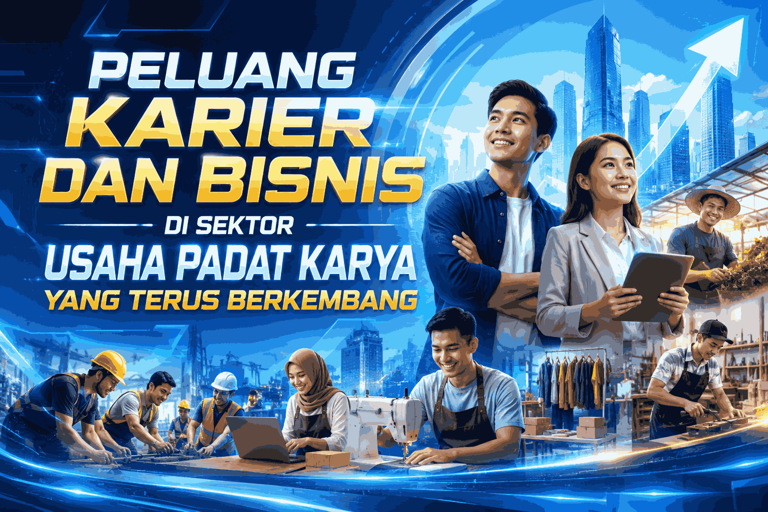 Peluang Karier dan Bisnis di Sektor Usaha Padat Karya yang Terus Berkembang.