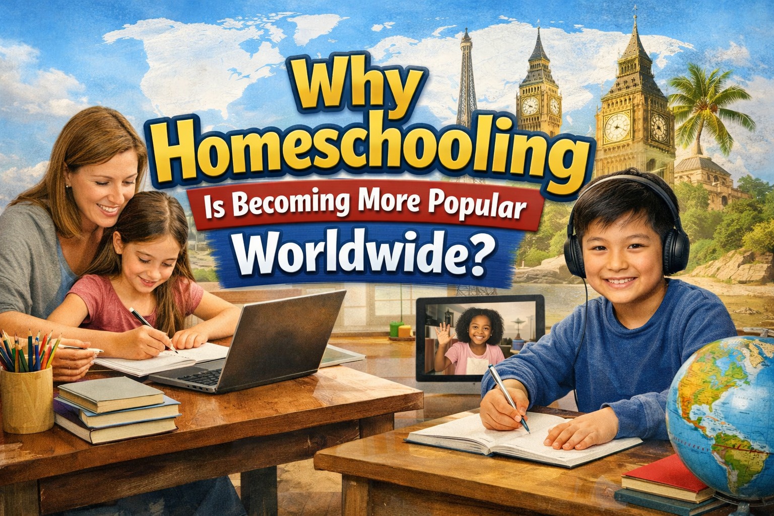 Why Homeschooling Is Becoming More Popular Worldwide?