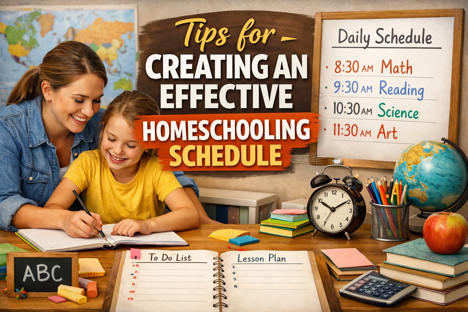 Tips for Creating an Effective Homeschooling Schedule