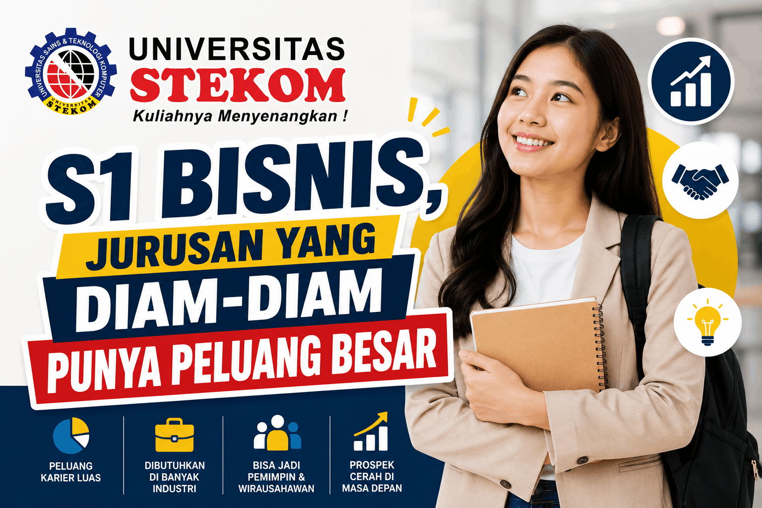 S1 Bisnis, Jurusan yang Diam-Diam Punya Peluang Besar