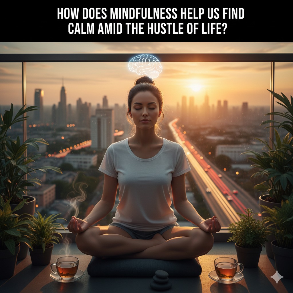 How Does Mindfulness Help Us Find Calm Amid the Hustle of Life?